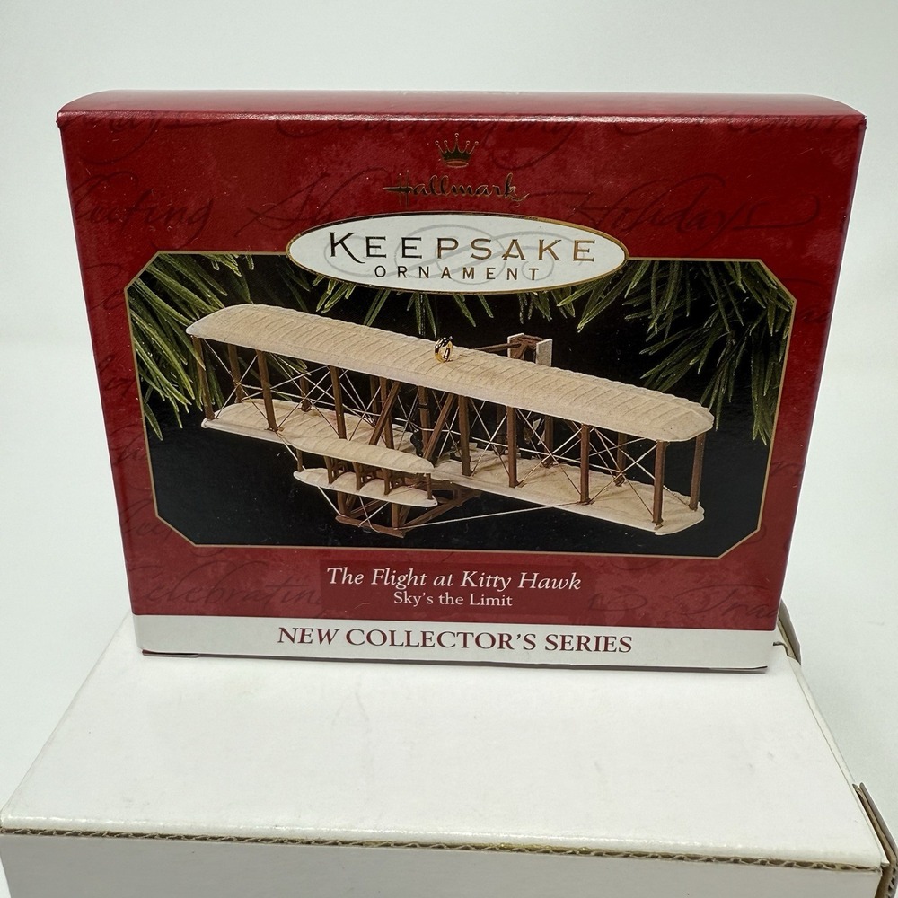 Hallmark Keepsake 1997 Collectors- Flight at Kitty Hawk Sky's the Limit  NIB